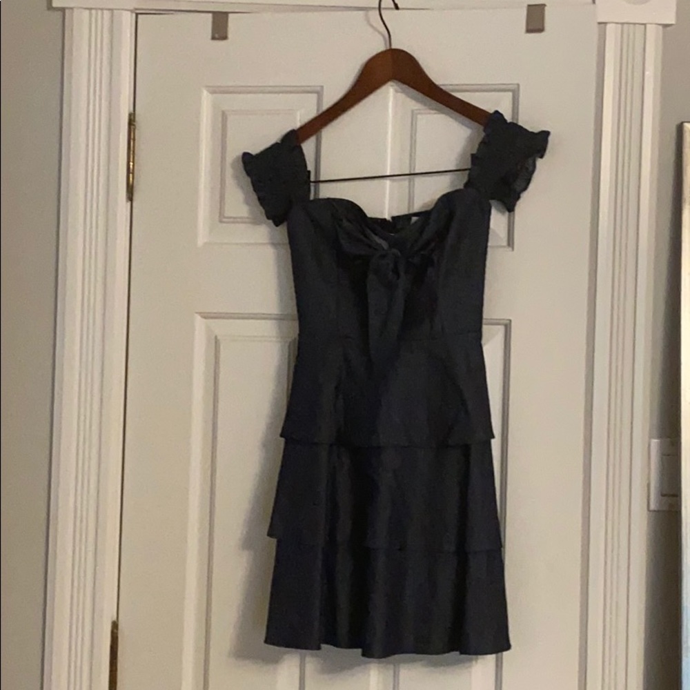 Parker dark Debian chambray dress size XS.